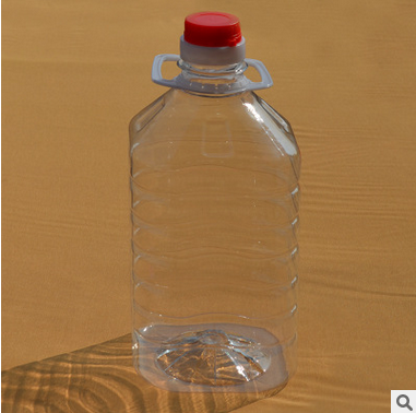 特厚3L/6斤全透明塑料圓瓶酒瓶油瓶油壺塑料瓶包郵