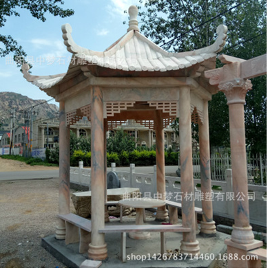 六角單層石涼亭  六角單層石涼亭供應(yīng)商  六角單層石涼亭批發(fā)  六角單層石涼亭廠家