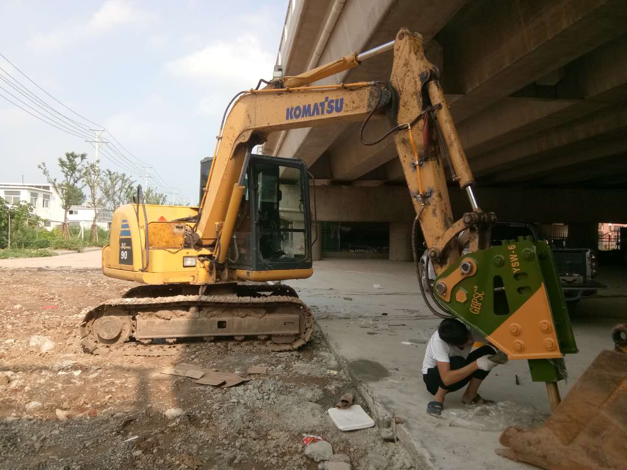 出售工兵鋼釬直徑100mm破碎錘