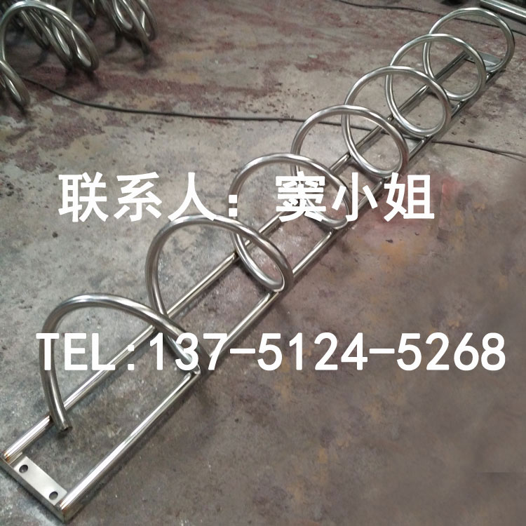 綠道通牌自行車停車架廠家供應(yīng)安裝螺旋式自行車停車架便宜