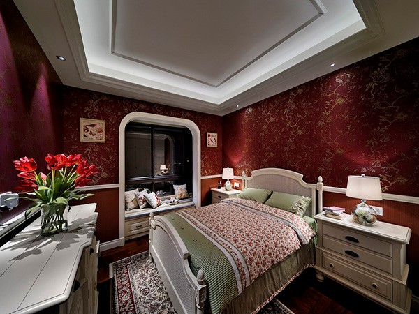 嘉怡小區(qū)122平美式復(fù)古經(jīng)典