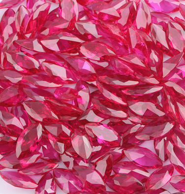 橢圓 紅剛玉 水滴紅剛玉紅剛玉材料寶石材料批發(fā)紅剛玉