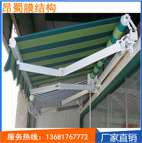 廣告雨篷廠家直銷 別墅雨棚 戶外遮陽膜結(jié)構(gòu) 廣告雨篷批發(fā)