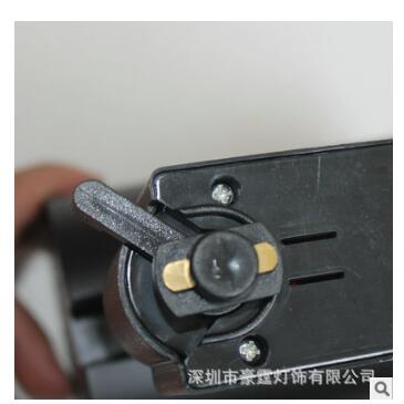 移動(dòng)式led軌道燈外殼服裝店cob射燈商場(chǎng)專賣店lCOB導(dǎo)軌燈LED