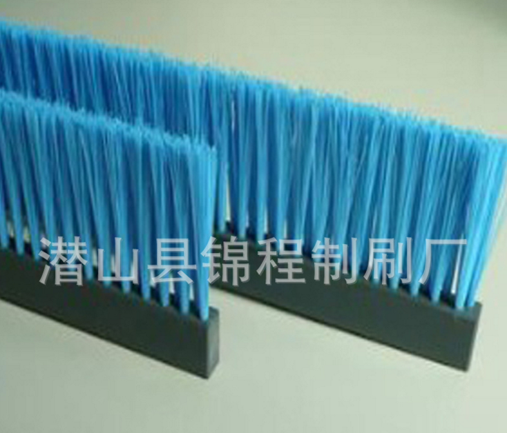 尼龍絲毛刷 廠家直銷尼龍絲毛刷 H型鋁合金條刷 清潔密封毛條刷 鐵皮條刷
