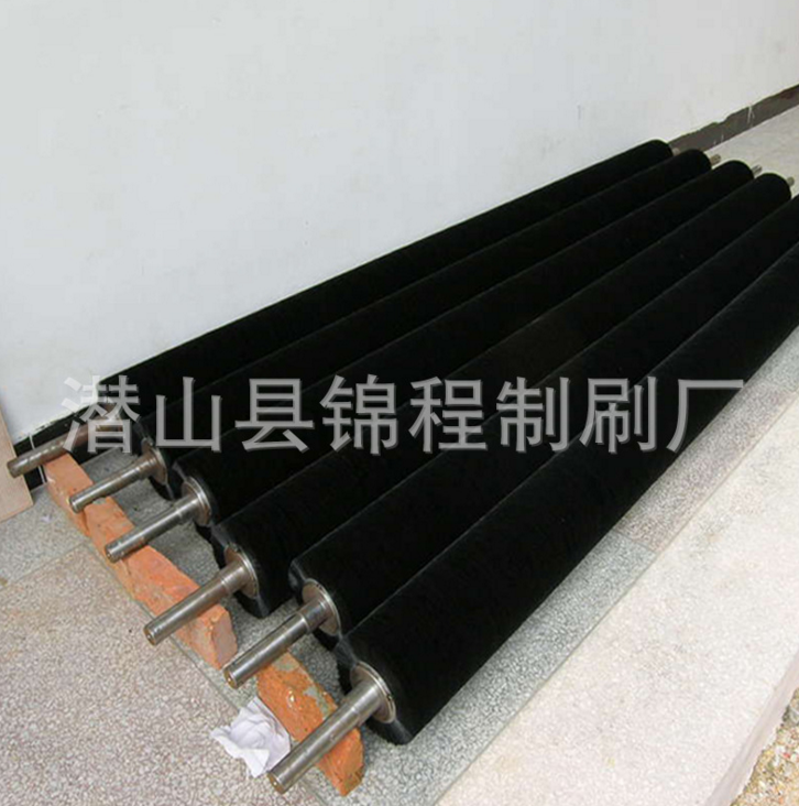 廠家直銷毛刷輪尼龍絲毛刷輥滾筒毛刷玻璃果蔬清洗機毛刷輥工業(yè)刷