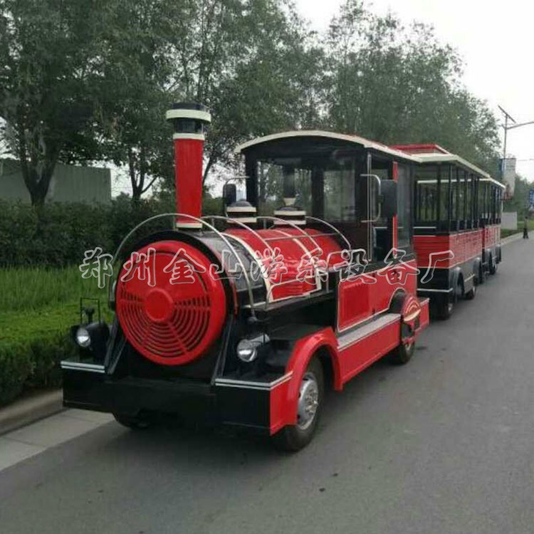簡易軌道小火車 軌道小火車專業(yè)廠家 金山游樂設(shè)備廠