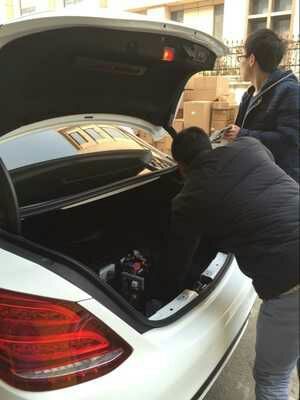 成都奔馳新E級C級S級E200L 成都奔馳新E級C級電動后尾門改裝