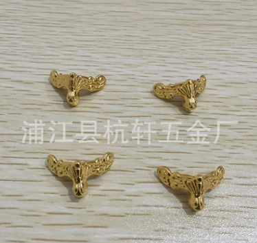 五金配件 葉子腳 金屬腳 煙灰缸腳 屏風(fēng)擺件腳 水晶工藝品配件