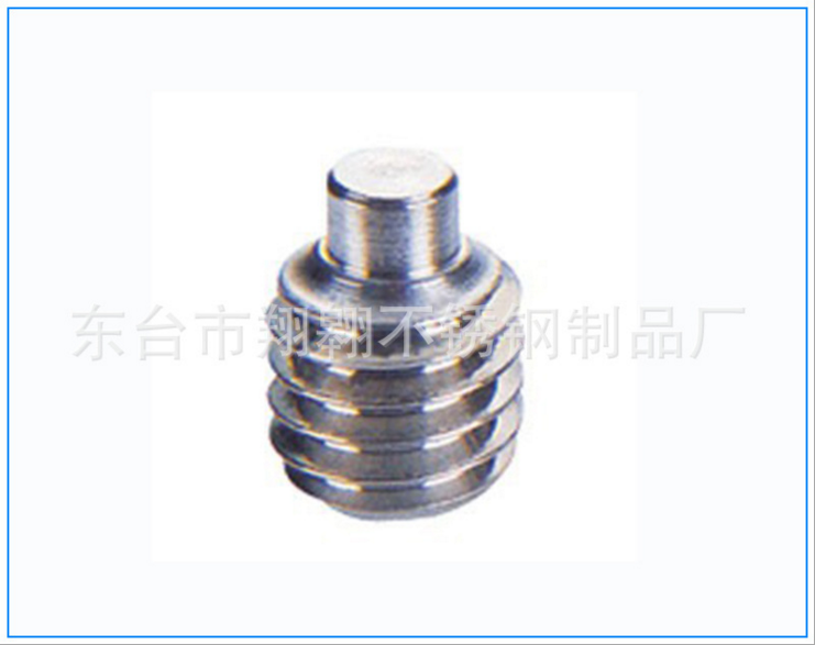 廠家供應(yīng)不銹鋼平頭機(jī)米螺絲無頭內(nèi)六角螺栓平端緊定