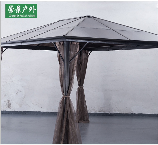批發(fā)羅馬式棚庭院 花園涼亭羅馬篷 全鋁合金羅馬帳篷休閑四柱涼亭