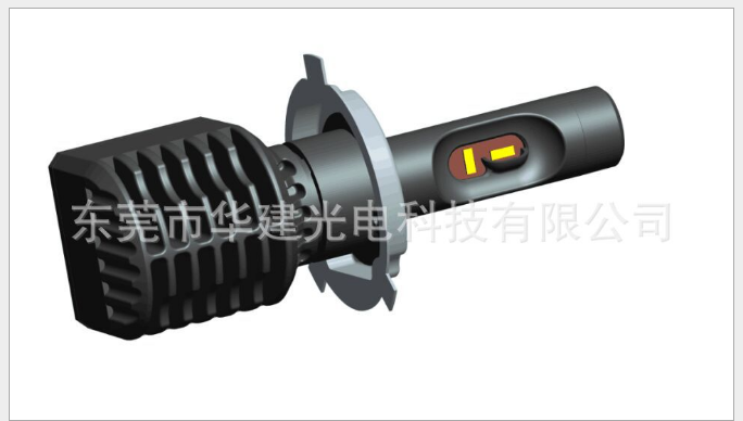 汽車LED前大燈9006 LED前大燈COB燈珠 CSP燈珠