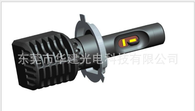 華建光電汽車LED前大燈9004 9007汽車LED大燈 LED前大燈 前照燈