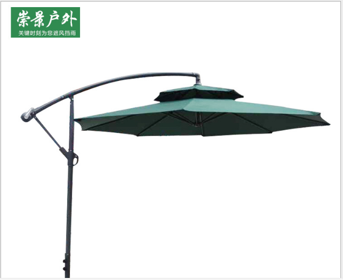 廠家直銷戶外家具傘 室外陽(yáng)臺(tái)大型羅馬傘 雙頂海邊沙灘庭院香蕉傘