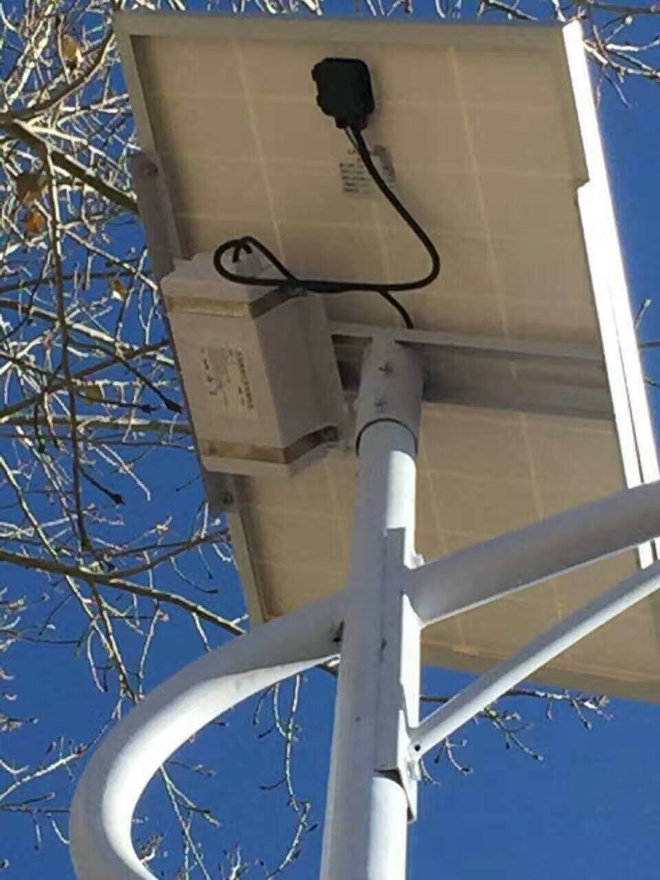 農(nóng)村太陽能路燈 鋰電池太陽能路燈保定福瑞光電廠家定制