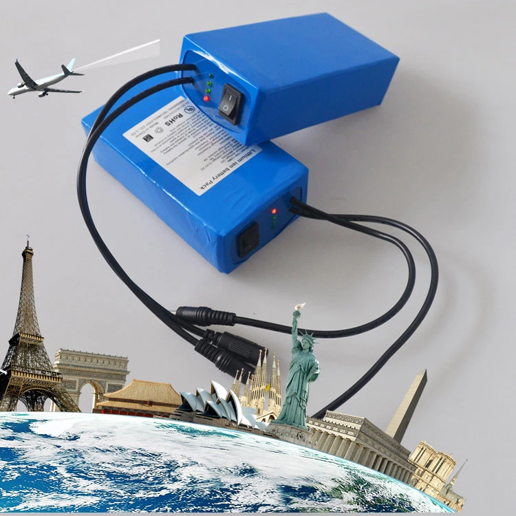 YSN-12013000 12V大容量鋰電池組 13000毫安mah 18650防爆電源聚合物鋰電池訂做