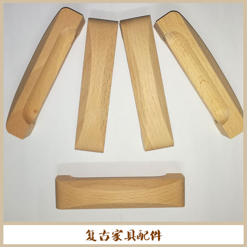 長期生產(chǎn) 復(fù)古家具木拉手 橋型抽屜木拉手 荷木木拉手 復(fù)古家具配件