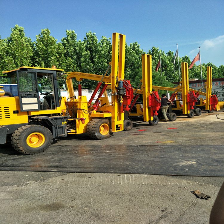 護欄打樁機波形護欄打樁機廠家直銷