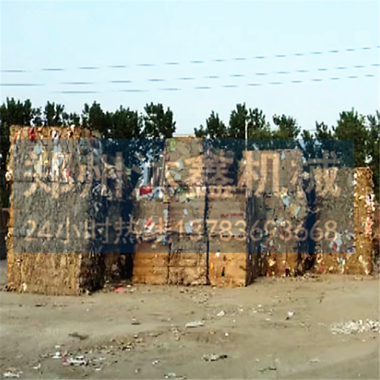 紙箱打包機 液壓打包機200噸全自動廢紙打包機大型臥式液壓廢紙箱打包機青貯秸桿壓捆機