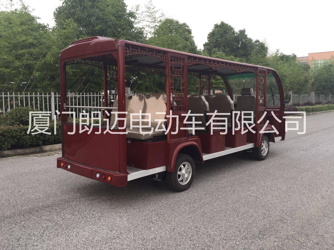 朗邁14座仿古觀光車 歷史文化景點仿古電瓶觀光車