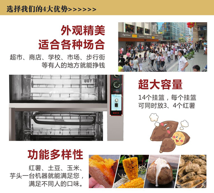 烤地瓜機(jī)/烤紫薯機(jī)/全自動(dòng)燒烤爐價(jià)格  山東全自動(dòng)烤地瓜機(jī)/無煙燒烤爐