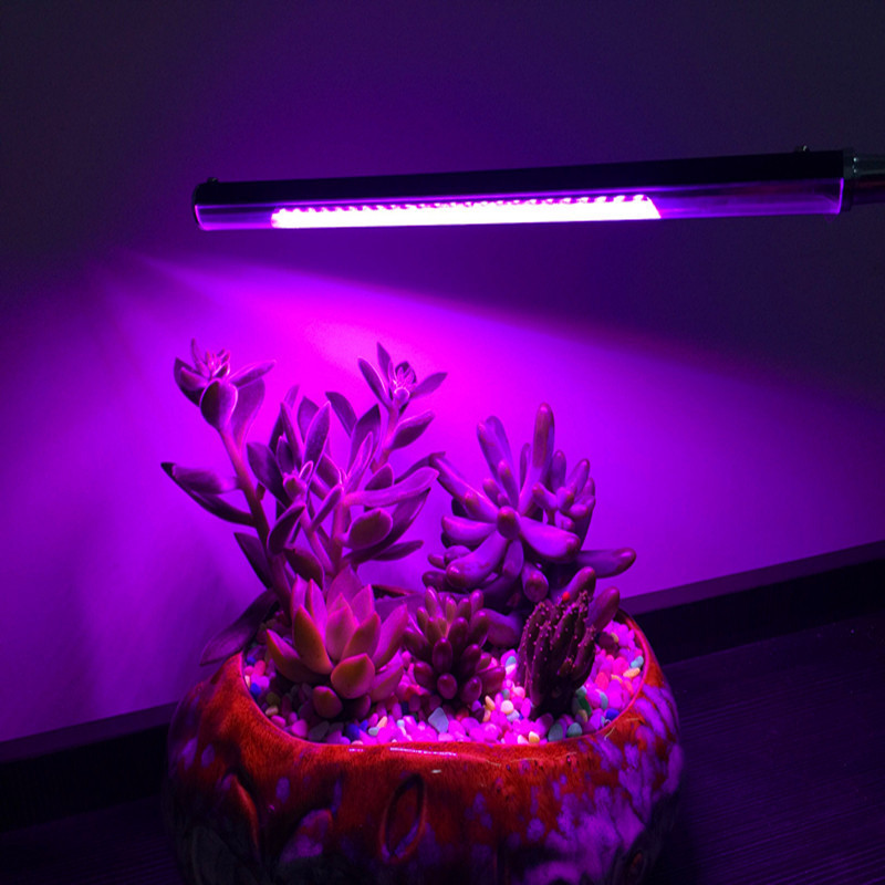 植物生長臺燈新款LED植物生長燈 室內(nèi)植物補(bǔ)光燈 全光譜桌面led植物燈紅光