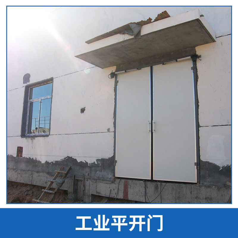 陜西 工業(yè)平開門 廠家直銷 車間平開門 彩板大門 夾芯板門 平開保溫門 糧庫門