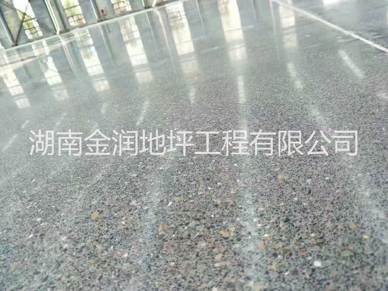 湖南固化耐磨著色地坪 彩色鋼化地坪施工長沙固化耐磨地坪