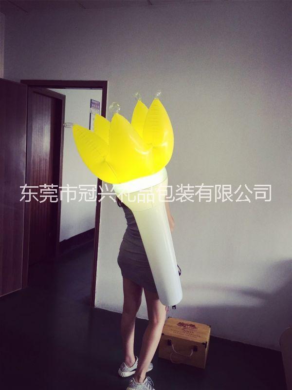 廠家定制各種演唱會應(yīng)援棒 發(fā)光棒 PVC充氣應(yīng)援燈 熒光棒