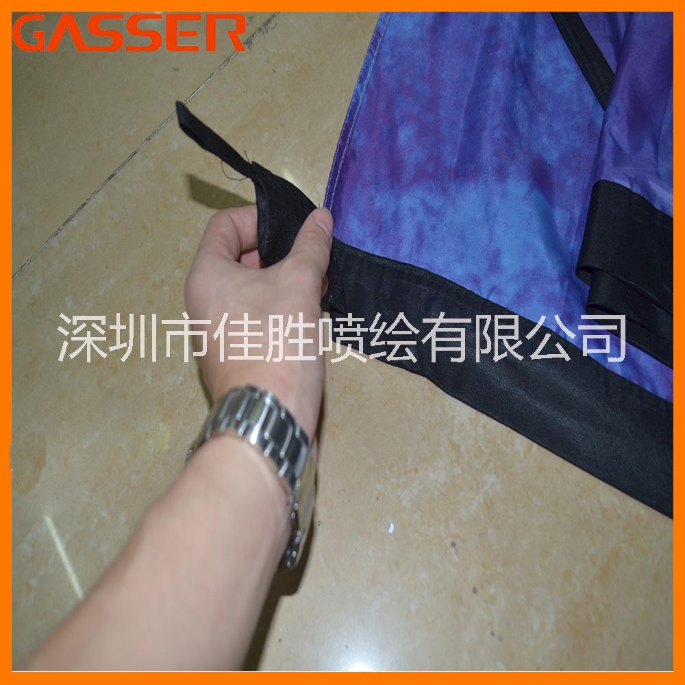 深圳噴繪 雙面夾心經(jīng)編旗幟布 滌綸*熱升華 廣告條幅定制直銷