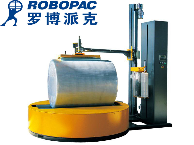 稱重式拉伸膜纏膜機ROBOPAC預(yù)拉伸圓筒式包裝機械設(shè)備