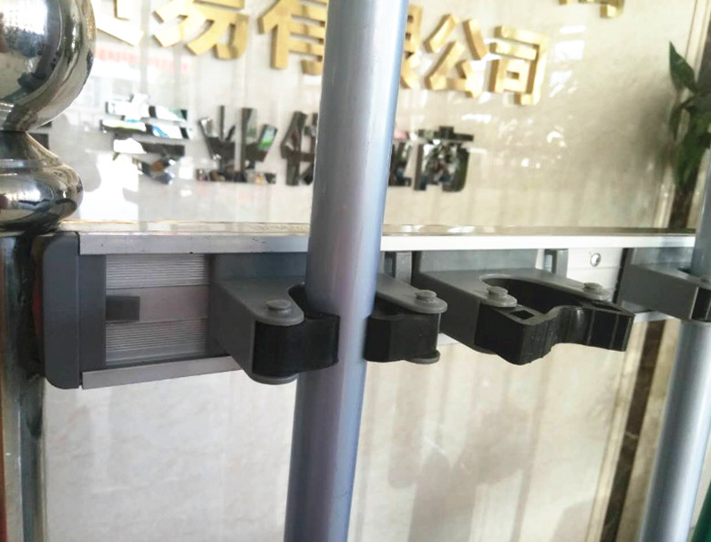 多功能萬向輪不銹鋼 落地拖把架 掃把架 含接水盤 掛架10頭10 鉤