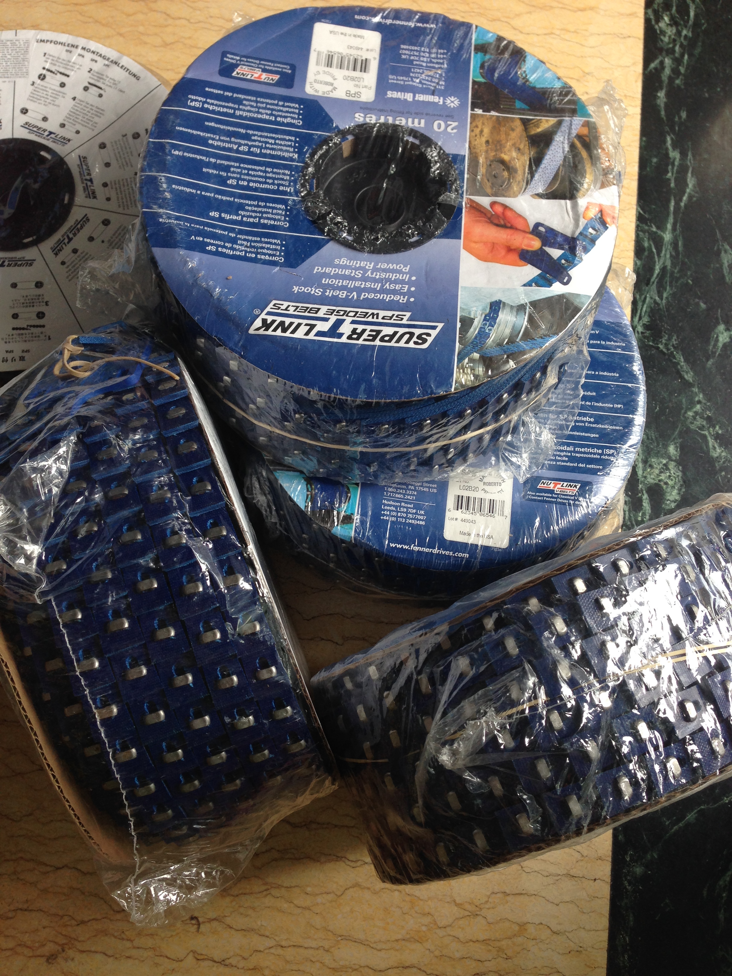 英國芬納FENNER皮帶，活絡(luò)帶