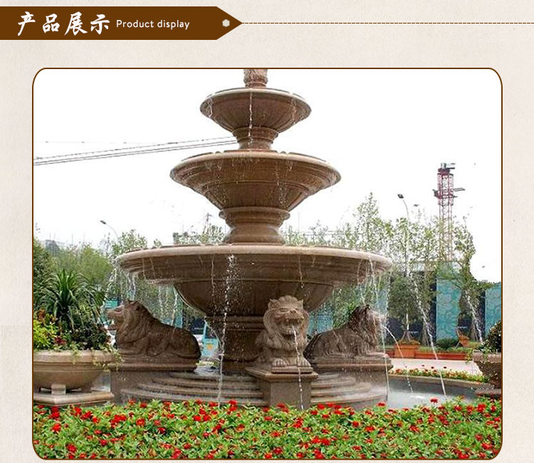 供應(yīng)用于園林的石雕噴泉，石雕花盆，石雕水缽跌水