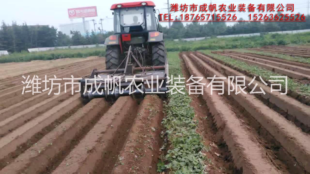 開溝  旋耕起壟機 起壟鋪膜機 施肥