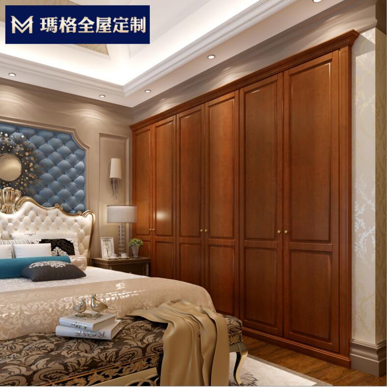 瑪格整體衣柜定制歐式衣帽間走入式衣柜定做多功能衣柜衣帽間定制