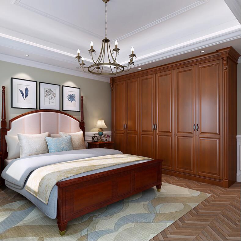 瑪格全屋定制整體衣柜定制實(shí)木歐式衣柜衣帽間定制走入式衣柜定做