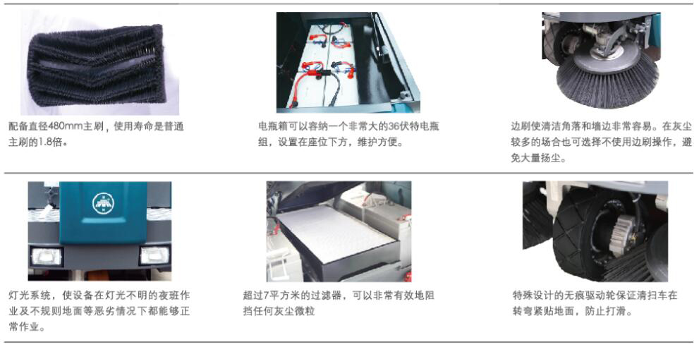 潔馳BA1600BT大型駕駛式掃地機(jī)、掃地機(jī)廠家、掃地機(jī)品牌