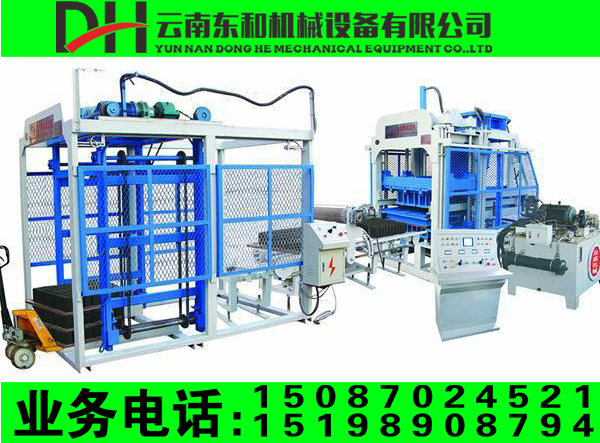 供應(yīng)全機動空心磚機昆明免燒磚機磚機昆明全機動空心磚機 云南磚機
