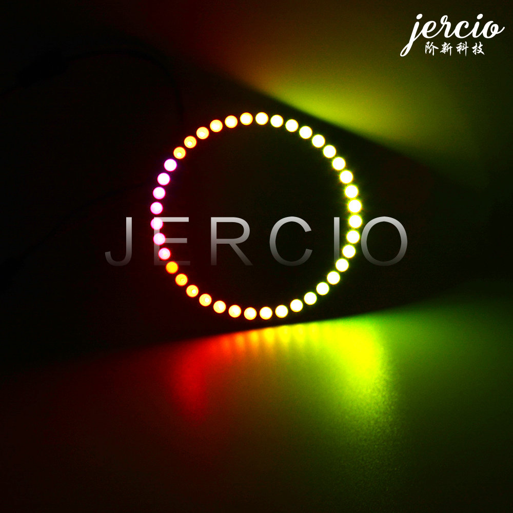 74MM-48LED天使環(huán)天使眼，全彩裝飾燈，汽車淚眼燈 74MM-24LED天使環(huán)天使眼