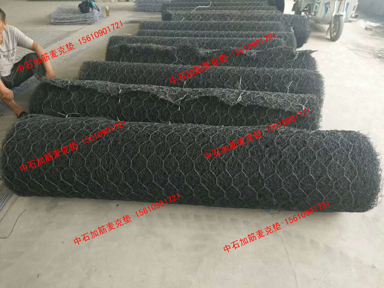 加筋麥克墊|鍍高爾凡護(hù)坡加筋麥克墊|河道治理生態(tài)格賓麥克墊