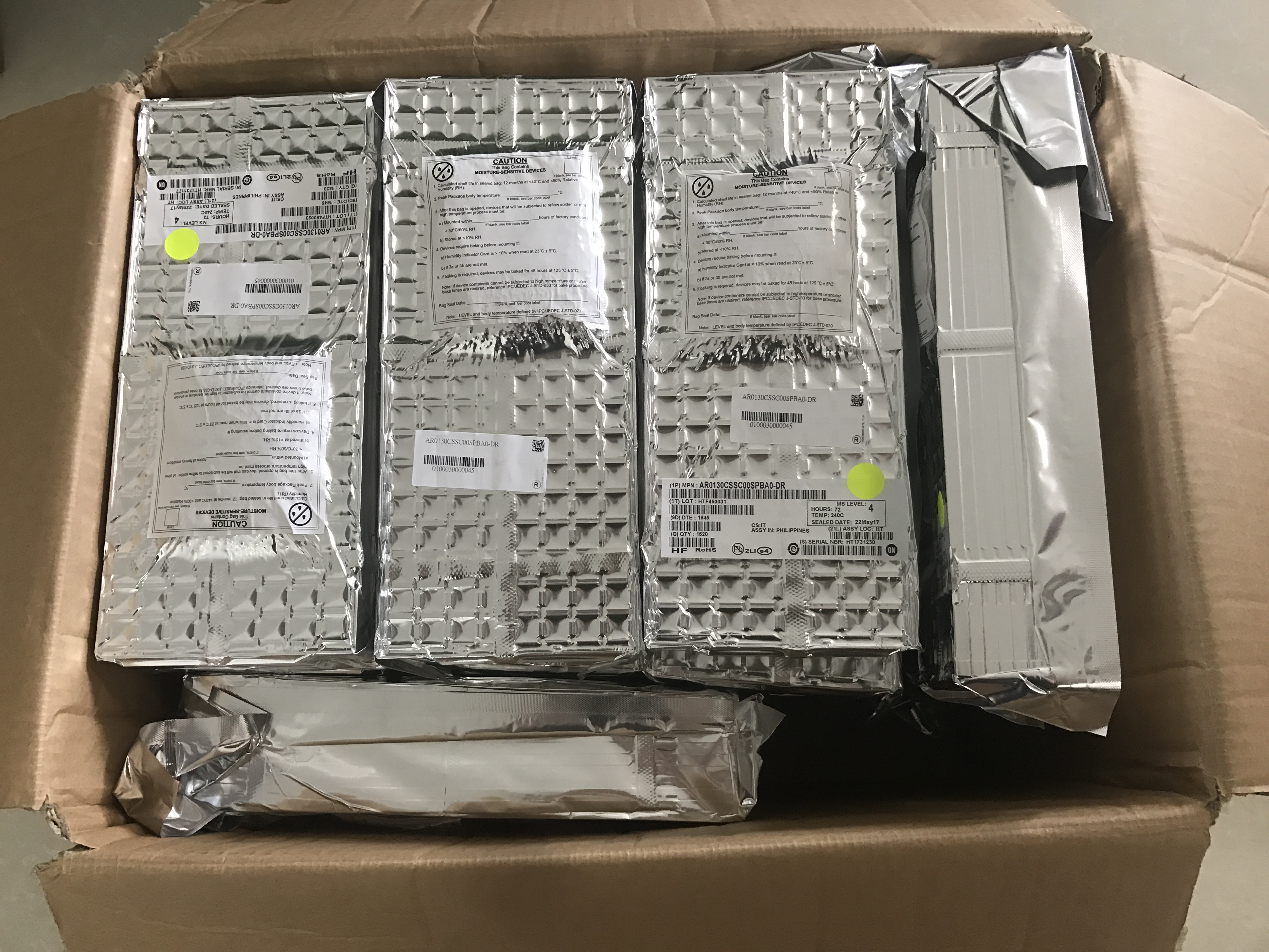 CMOS圖像傳感器AR0330CS1C12SPKA0-CR 300萬像素