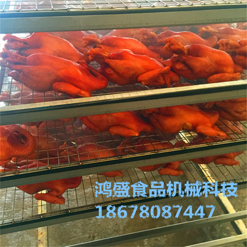 山東熏雞煙熏爐廠家 熏雞自動煙熏爐供應(yīng)商