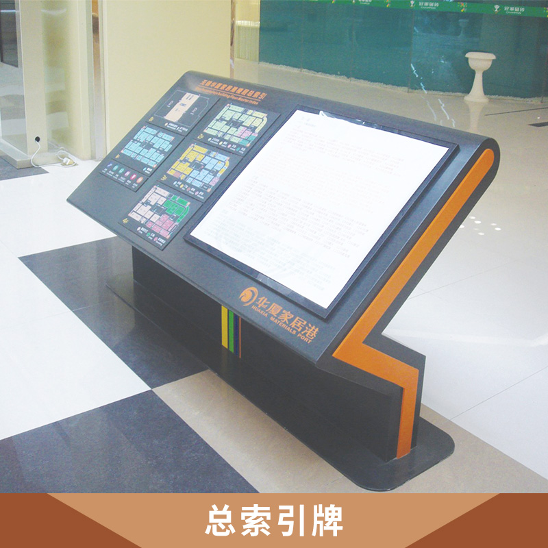 總索引牌廠家定制室外總索引導(dǎo)視牌 方向?qū)б暸?停車位入口指示牌 總平面圖指示牌