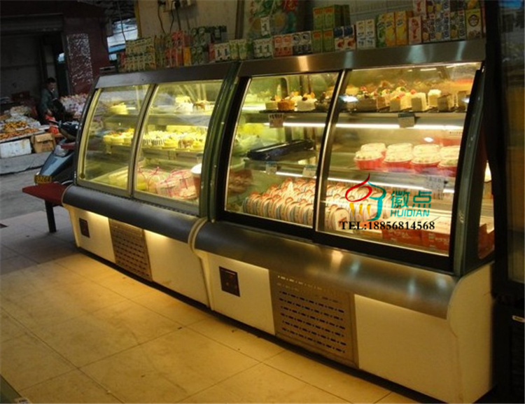 定做 歐式前開門蛋糕柜 蛋糕冷藏柜 甜品保鮮展示柜