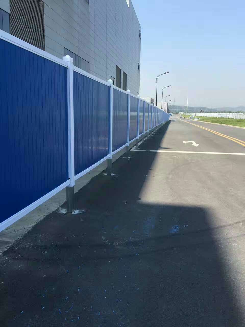 廠家直銷(xiāo)PVC圍擋藍(lán)色綠色灰色