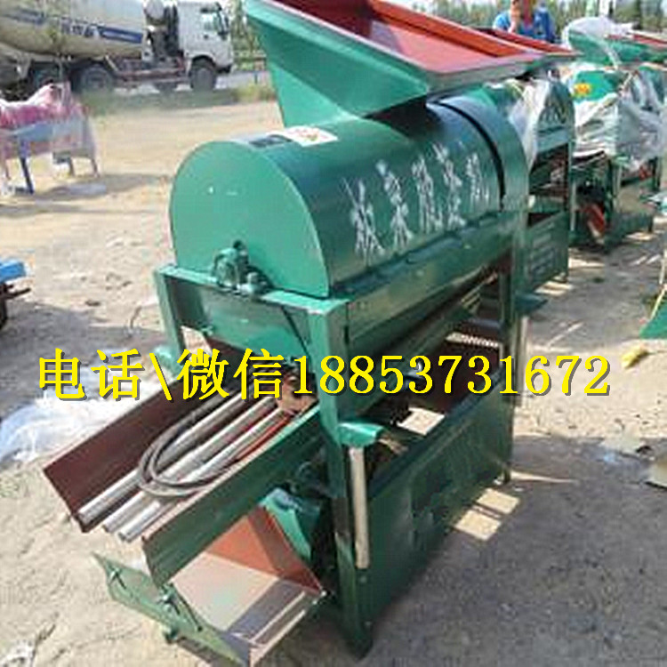新型鮮板栗脫蓬機 栗殼自動分離機 小型板栗去蓬機廠家直銷