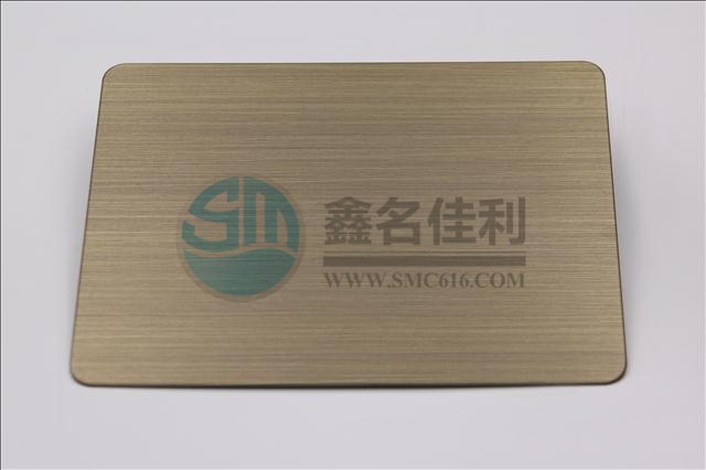 佛山是專業(yè)生產(chǎn)201不銹鋼裝飾板拉絲青古銅抗指