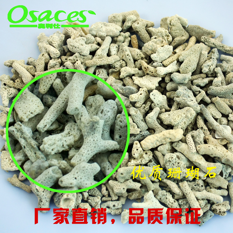 過濾材料 珊瑚石  錦鯉過濾材料