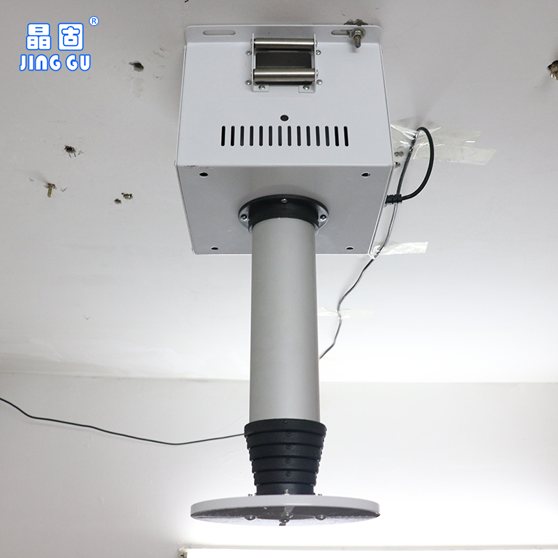 攝像頭遙控*可隱藏吸頂電動(dòng)吊架 行程1.5米 投影儀電動(dòng)遙控竹節(jié)式伸縮天花吊架
